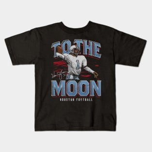 Warren Moon Houston To The Moon Kids T-Shirt